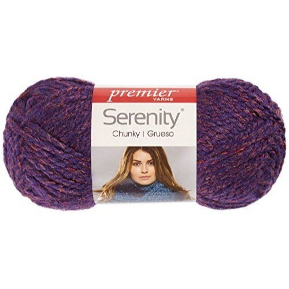 Premier Serenity Chunky Deep Waters Heather